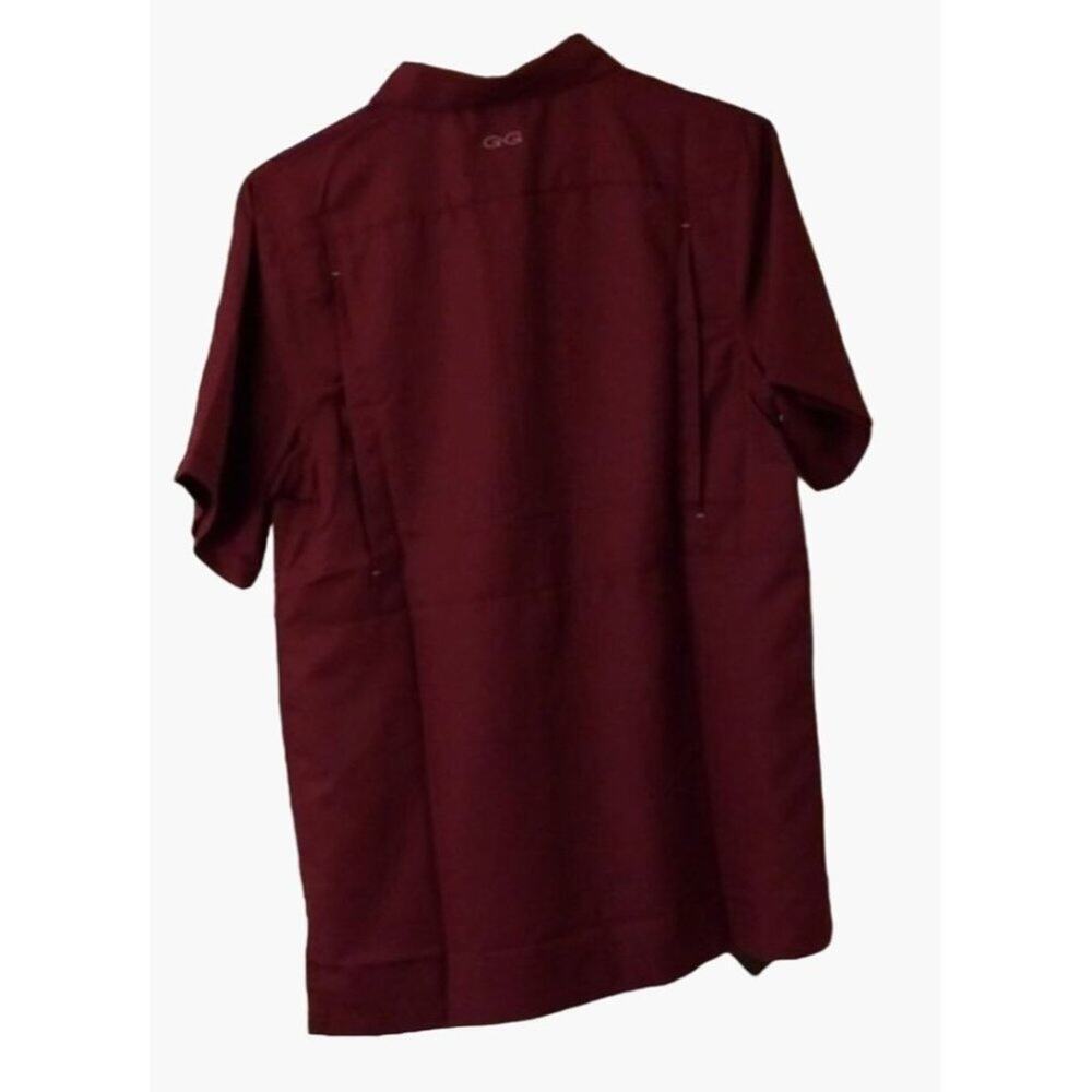 Gear Guard Hunting Shirt Men's Size Small UPF Sun Protection Short Sleeve Vented